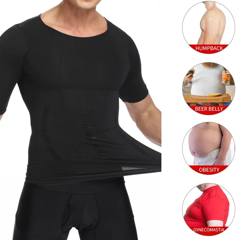 Men Slimming Body Shaper Belly Control Shapewear